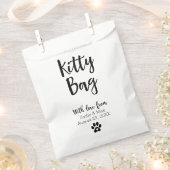 Wedding Kitty Leckerei Fvor Bags Geschenktütchen (Ausgeschnitten)