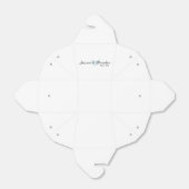 Wedding Label 016 Geschenkschachtel (Ungefaltet)