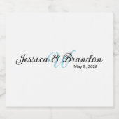 Wedding Label 016 Schaumweinetikett (Einzelnes Label)