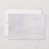 Wedding Lace UAWG RSVP Karte (Rückseite)