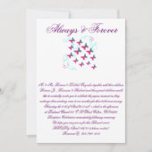 Wedding laden ein einladung (Vorderseite)