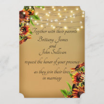 Wedding Land-Sonnenblumen