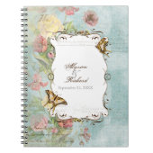Wedding Les Fleurs Notizblock (Vorderseite)