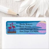 Wedding Let's Flamingle Bird Beach an der Abendadr (Insitu)