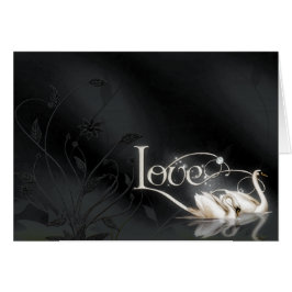 Wedding Liebe-Schwäne