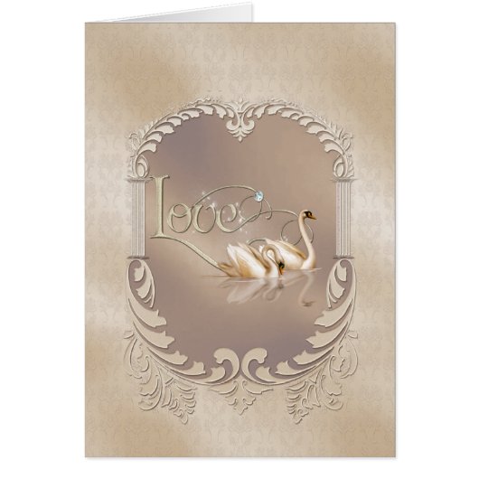 Wedding Liebe-Schwäne (Vorne)