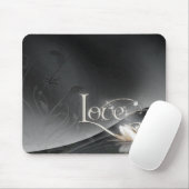 Wedding Liebe-Schwäne Mousepad (Mit Mouse)