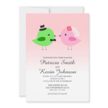 Wedding Liebe-Vögel