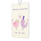 Wedding Love Birds Autolufterfrischer (Links)