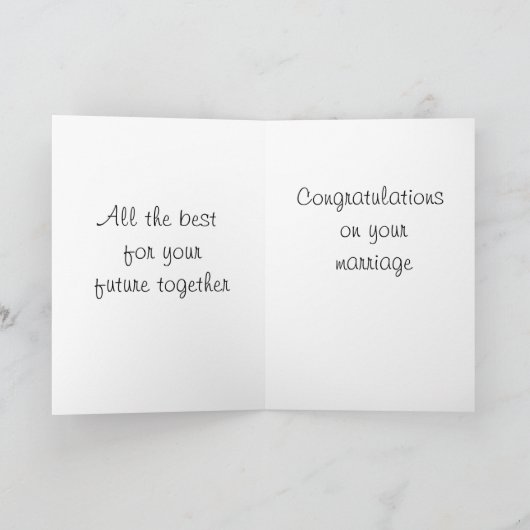 Wedding-Love Karte (Innenseite)