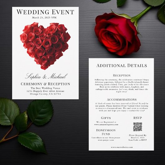 Wedding Magazine Cover All in One Einladung