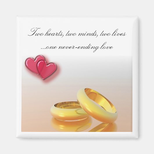 Wedding Magnet (Vorne)