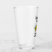 Wedding Meant to Bee Heart Cute Favor Beer Pint Glas (Rechts)