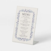 Wedding Menu Sockelschild (Vorderseite)