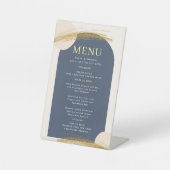 Wedding Menu Sockelschild (Vorderseite)