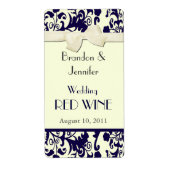 Wedding Mini Wine Labels (Vorne)