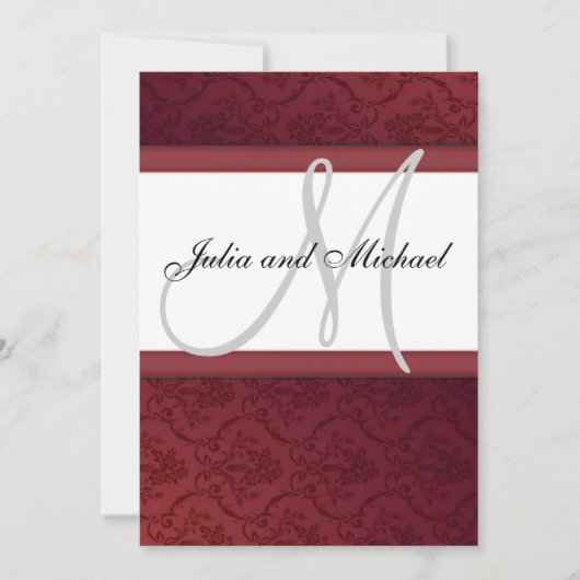 Wedding Monogram (Vorderseite)