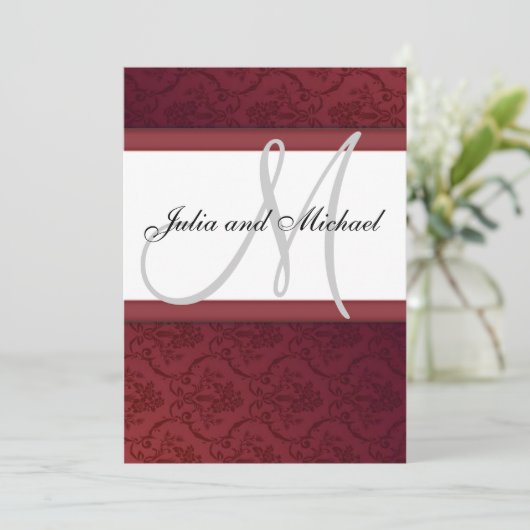 Wedding Monogram (Stehend Vorderseite)