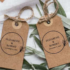 Wedding Monogram Mr. and Mrs Round Personalisiert Permastempel