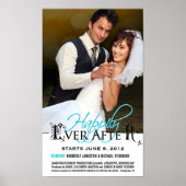 Wedding Movie Poster - Happy Ever After - Blue2 (Vorne)