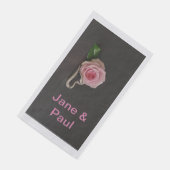 Wedding Napkin Gast Handtuch Serviette (Ecke)
