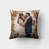 Wedding Newlywed Kissen (Rückseite)