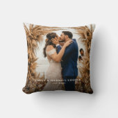 Wedding Newlywed Kissen (Vorderseite)