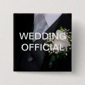 Wedding offiziell button (Vorderseite)