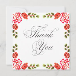Wedding or Shower Thank you cards Einladung