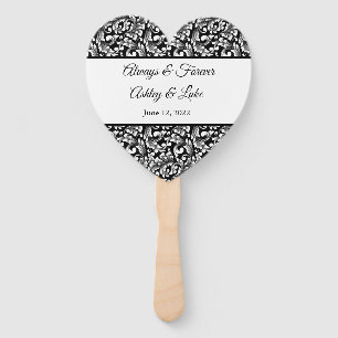 Wedding Paddle Fan Fächer