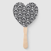 Wedding Paddle Fan Fächer (Rückseite)