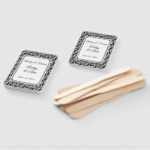 Wedding Paddle Fan Fächer (Non-assembled)