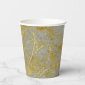 Wedding Paper Cup Silver Lining Pappbecher (Rückseite)