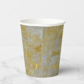 Wedding Paper Cup Silver Lining Pappbecher (Rechts)