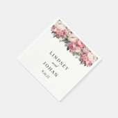 Wedding Paper Napkins Serviette (Ecke)