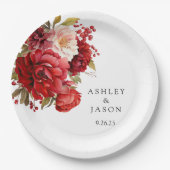 Wedding pappteller (Vorderseite)