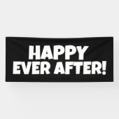 WEDDING PARTY BANNER FREUT SICH JE NACHDEM! (Horizontal)