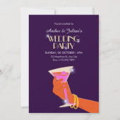 Wedding party einladung (Vorderseite)