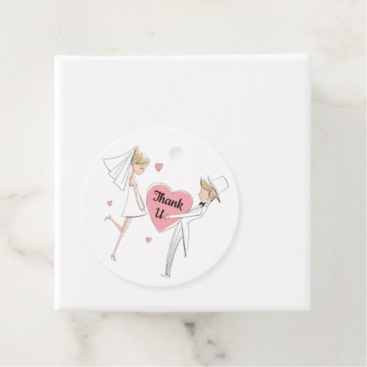 Wedding Party Geschenkanhänger (Beispiel)