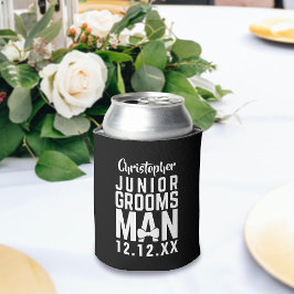 Wedding Party Junior Trauzeuge Name Can Cooler Dosenkühler