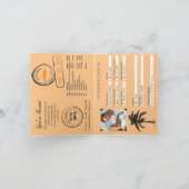 Wedding Passport Einladung nach St. Thomas (Innenseite)