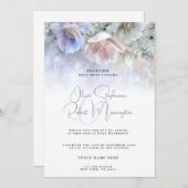 Wedding | Pastel Peony Einladung (Vorne/Hinten)