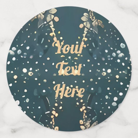 Wedding personalisiert Confetti Konfetti (Groß Vorderseite)