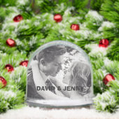 WEDDING PHOTO CUSTOM SNOW GLOBE SCHNEEKUGELN (Weihnachten)