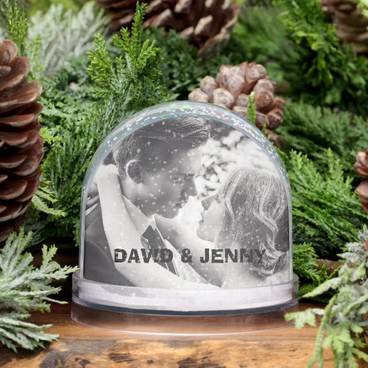  WEDDING PHOTO CUSTOM SNOW GLOBE SCHNEEKUGELN (Winter)
