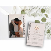 Wedding Photo Invitation | Personalized Elegance  Save The Date
