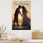 Wedding Photo Movie Poster - Create Your Own (Küche)