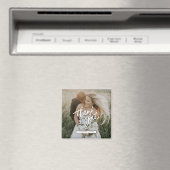 Wedding Photo Thank You Favor Magnet (In Situ (Geschirrspüler))