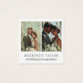 Wedding Photographer 2 Photo Personalized QR Code (Vorderseite)
