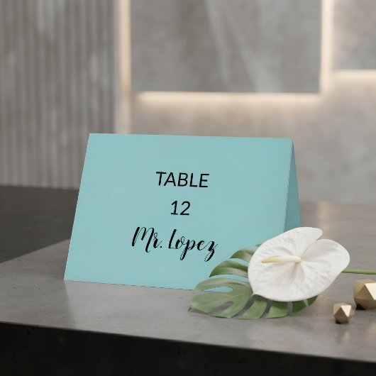 Wedding  Place Card Paper - Table Decorations Dankeskarte